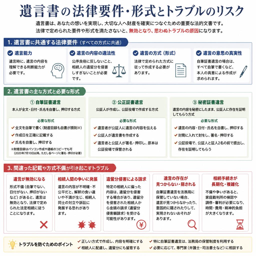 落とし穴その2:法律上の要件を満たさないリスク