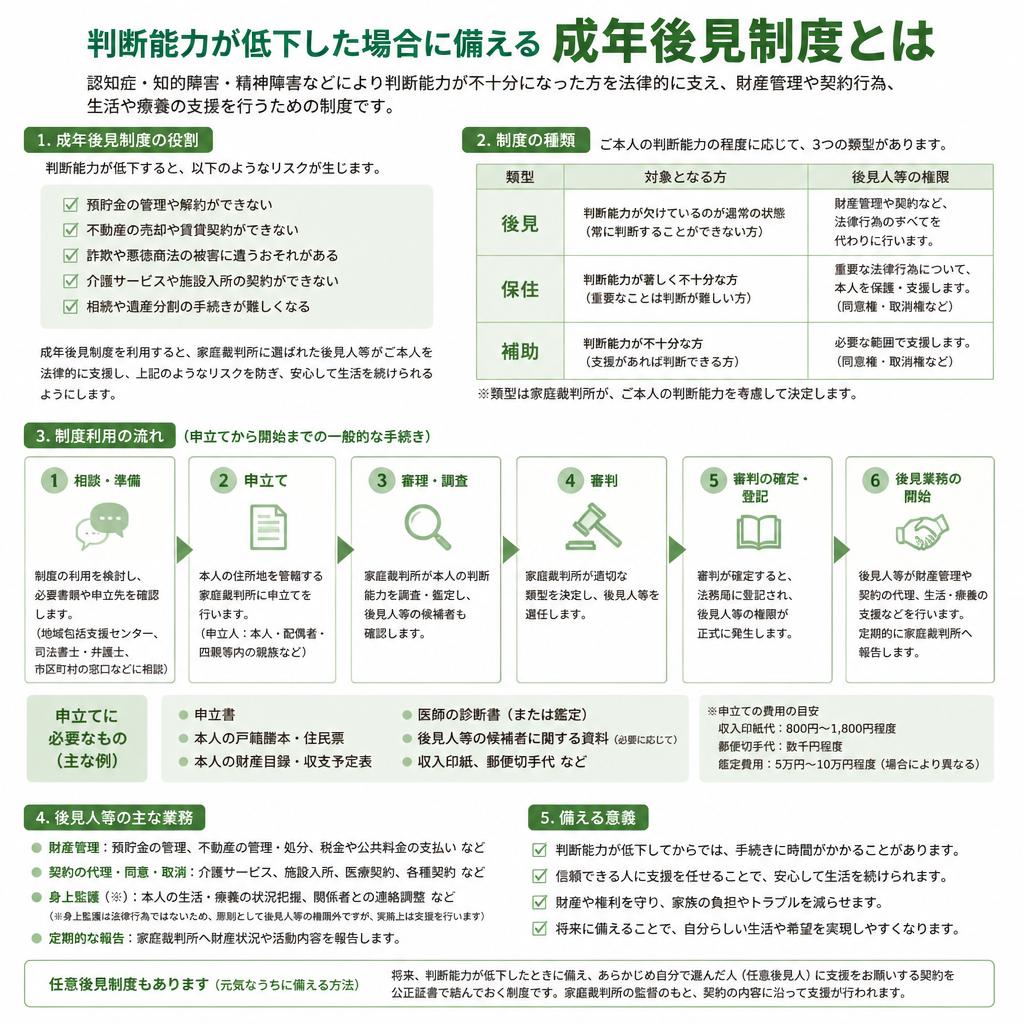 成年後見制度の活用