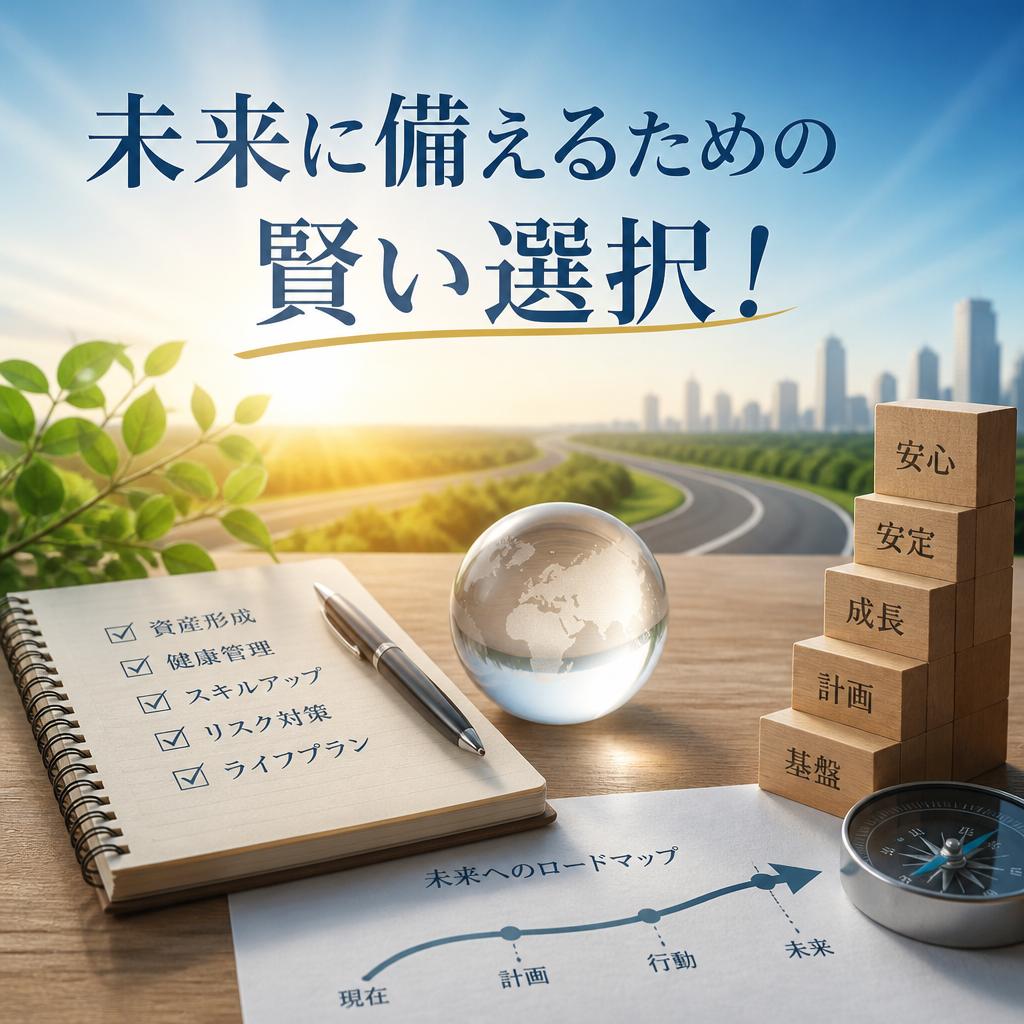 未来に備えるための賢い選択！