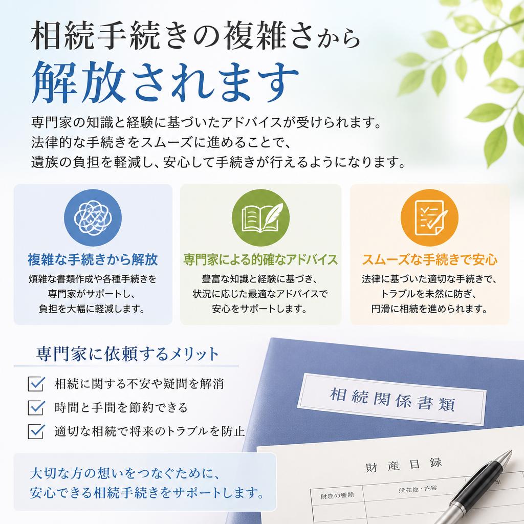 専門家によるサポートのメリット